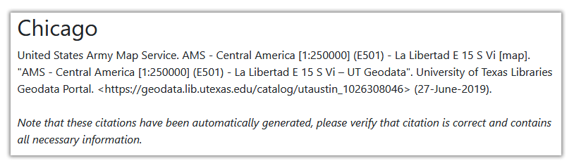 Citing Data